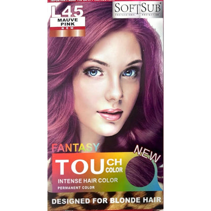 Permanent Hair Dye 20 Vivid Colors Bright Color for Home Use, Easy Application Full Coverage