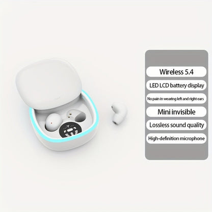 Smallest Invisible Mini Spy Earpiece Wireless for Bedside Audio, Alarms and Room Entertainment