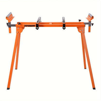 Miter Saw Stand with 78-1/8" Sliding Rail, 3-Step Quick Fold, Universal Fit for DeWalt Makita Bosch & Most Miter Saw Brands