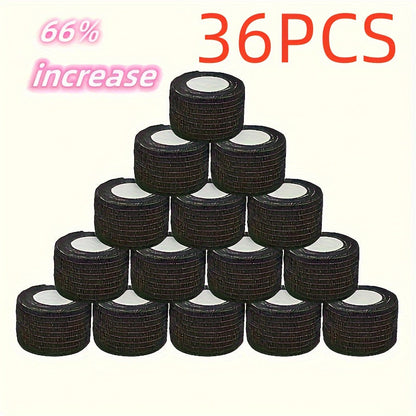 Self-Adhesive Elastic Bandage 36pcs Non-Woven – Finger, Wrist & Knee Protection Wrap, Breathable Comfortable Fitness Bandage for Indoor