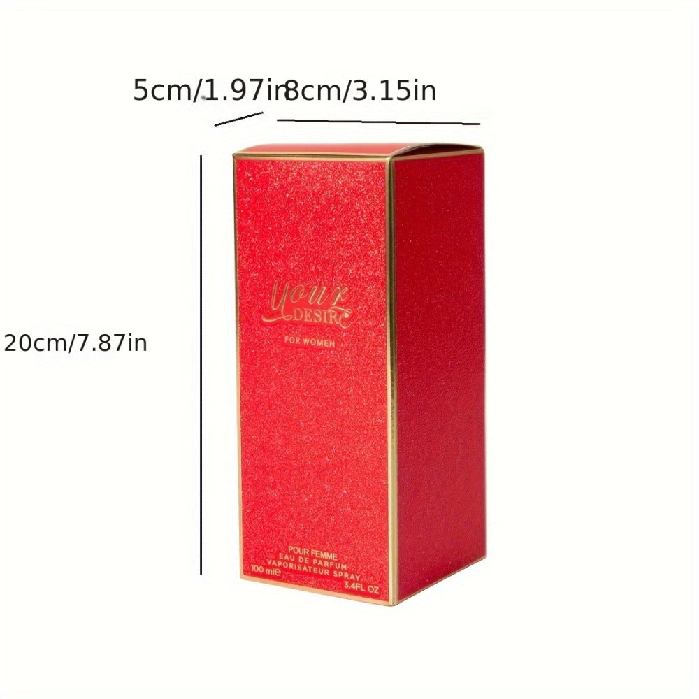 Women's Perfume Your Desire Eau de Parfum 3.4 oz with Orange, Peach and Jasmine Floral Notes