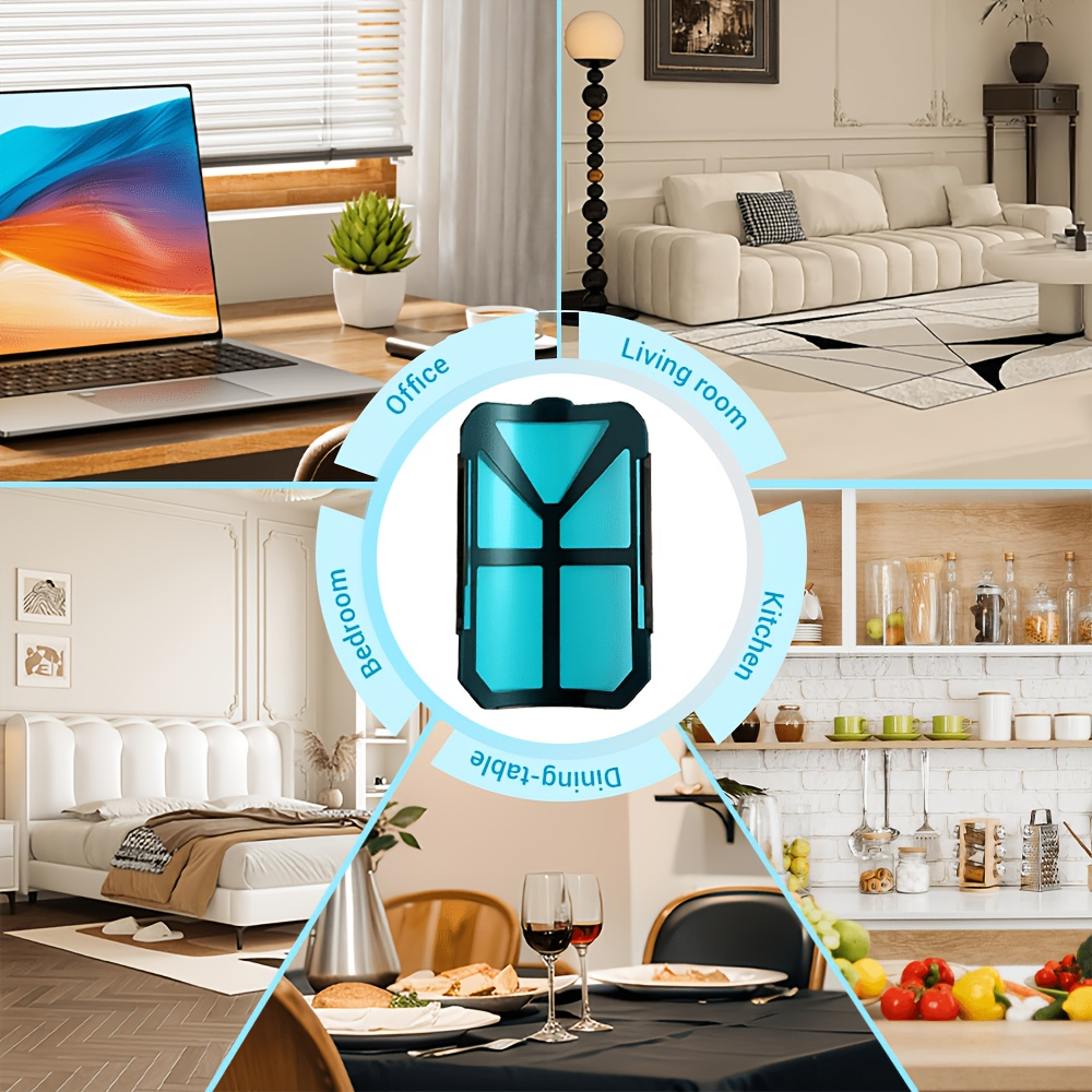 Mosquito Trap Indoor Electric Insect Catcher with Replacement Lure Refill Core for Home Bedroom Kitchen Fruit Fly Flying Bug Trap Device