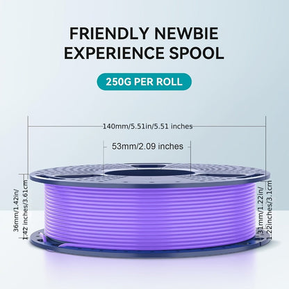 3D Printer Filament SUNLU 1.75mm Eight-Roll 2kg Bundle with PLA, High-Speed PLA, PETG or High-Speed PETG Options