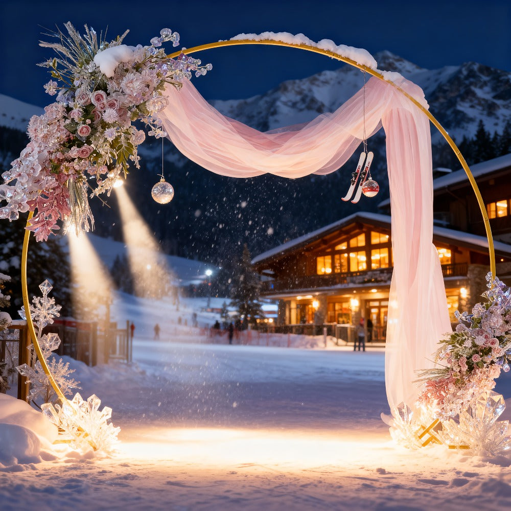 Balloon Arch Stand 8FT Round & Square Background Frame Reusable Event Decoration for Wedding for an Everyday Personal Care Routine