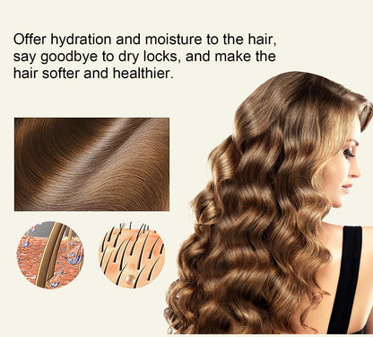 Curl Defining Cream 300ml for Curly Wavy Coily Hair, Frizz Control, Hold, Antistatic Scalp-Safe Hair Styling Cream for Women and Men