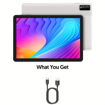 Android Tablet 10-Inch 2-in-1 with Android 14, 8GB Total RAM, 32GB Internal Storage and Keyboard Options
