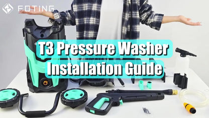 Electric Pressure Washer High PSI for Garden, Patio and Yard Use, with the Listed Configuration