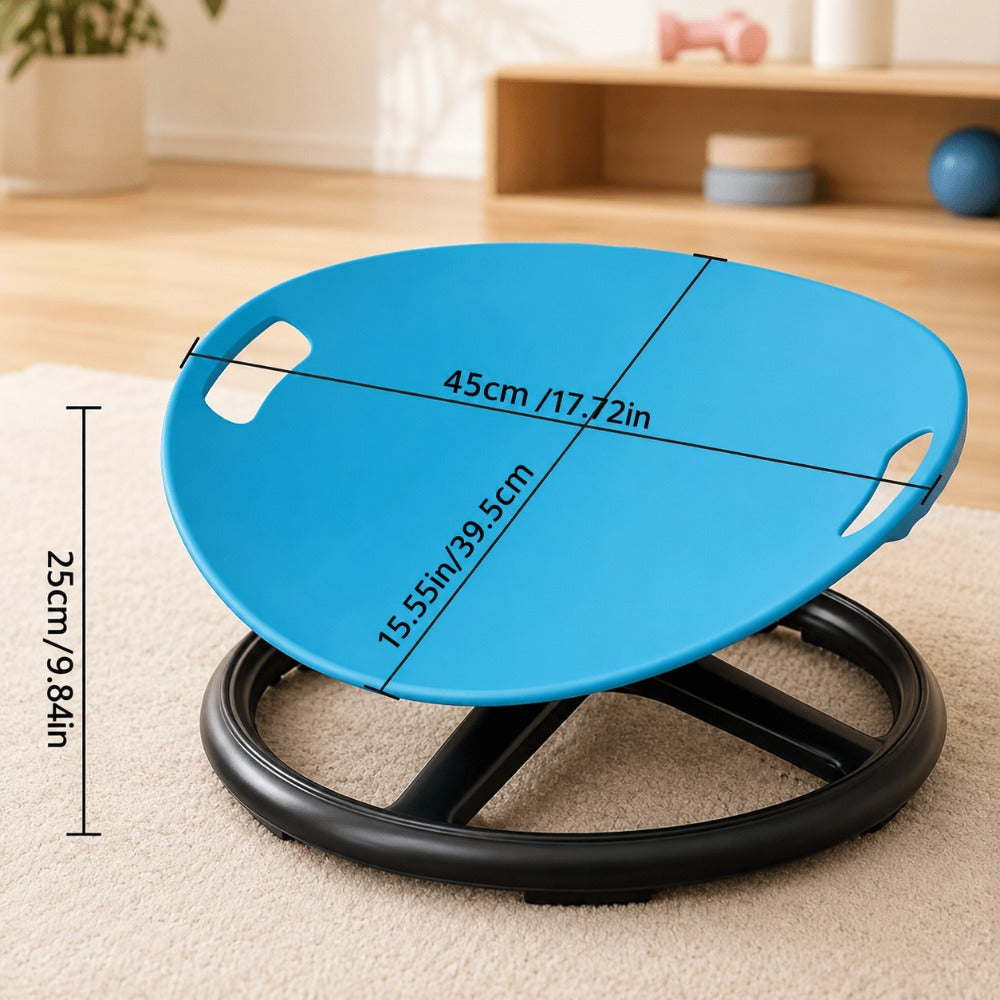 Sensory Spinning Chair for Kids, Autism & ADHD Therapy Spin Seat, Durable Plastic & Metal, Enhances Coordination & Attention