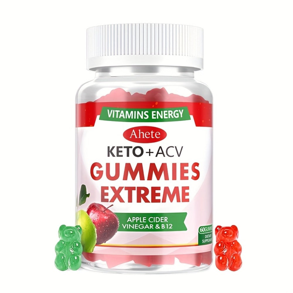 Apple Cider Vinegar Gummies Vegan Keto with Beet Juice & Vitamin B12 for Bath Time, Home Spa and Personal Care