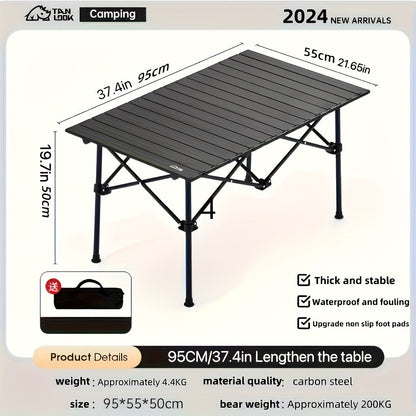 Folding Camping Table Portable | Lightweight BBQ Picnic Outdoor Table