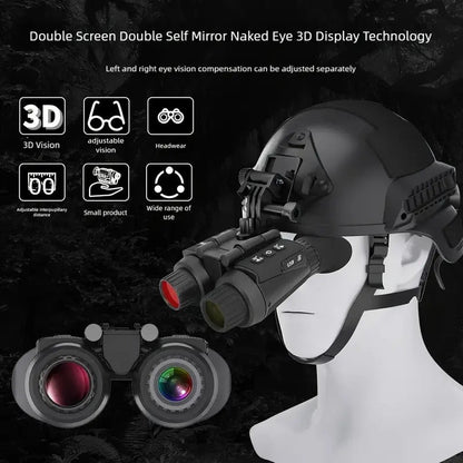 Infrared Night Vision Monocular – HD 1080P / 4K Ultra HD | USB Rechargeable Digital Night Vision Scope | 8x28mm Telescope Camera for Hunting