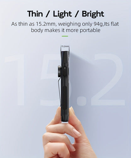 Flashlight 3-in-1 White, UV365 and Green Light Torch with Side Magnet in Black or Blue for Inspection