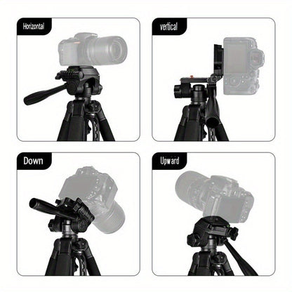 Adjustable V-Shape Shooting Tripod Stand 21-59 Inch, Heavy Duty Rifle Gun Rest Tripod for Outdoor Hunting Shooting Practice Photography