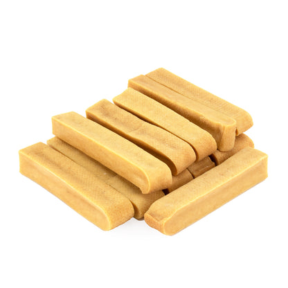 Himalayan Yak Cheese Dog Chews – Long-Lasting Hard Chew Treats, High Protein & Limited Ingredients, Natural Dental Chew for All Dog Sizes