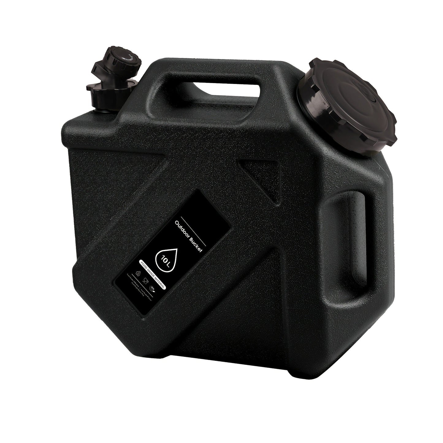 Water Storage Container with Spigot 2 Handles BPA Free PVC Collapsible Water Jug for Camping Outdoor RV Hiking Emergency Survival Portable