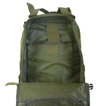 Multi-Pocket Tactical Chest Sling Bag with Adjustable Shoulder Strap in Black, Fern Green or Khaki