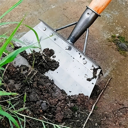 Multifunctional Camping Shovel 8.27" & 10.24" – Portable Handleless Metal Garden Spade for Yard Weeding, Soil Digging, Outdoor Camping