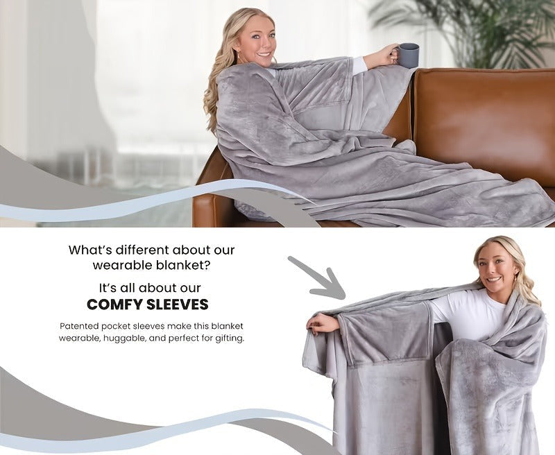 Portable Outdoor Blanket All-Season Soft Lightweight Throw for Work Break Camping Picnic Travel – 6 Colors Gift for Men & Women Christmas