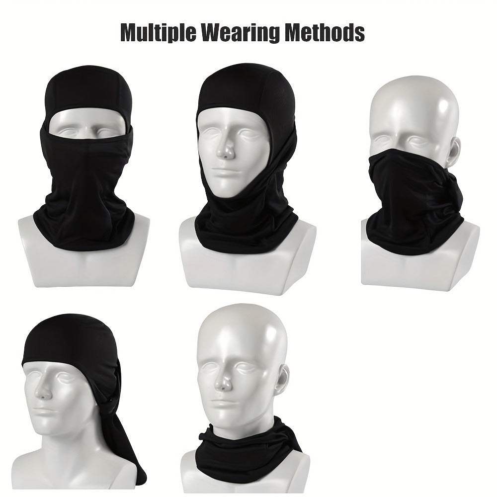 5-Pack Neck Gaiter Face Mask for Men & Women – UV Protection Balaclava Headscarf for Running, Hiking, Fishing, Cycling