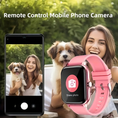 Smartwatch Large Screen with Bluetooth Calling, Unisex Bluetooth, Message Reminder, Multiple Sport Modes, Heart Rate and Sleep Readouts