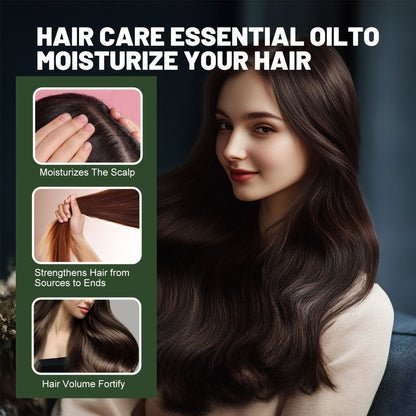 Hair Oil Batana 50ml Amber Dropper Bottle with Cold-Pressed Formula for Hair-Length, Brow and Lash Application