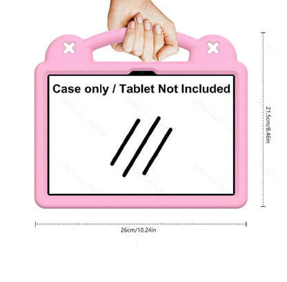 T-Mobile Revvl Tab 2 10.1-Inch Cartoon Tablet Case with Carry Handle, Folding Stand and Six Colors
