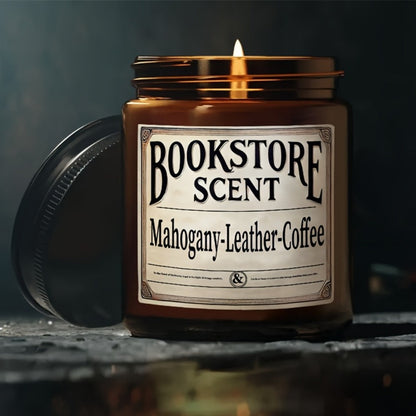 Book-Themed Jar Candle in 4oz or 8oz Singles, Two-Piece Sets and Four-Piece Gift Box Configurations