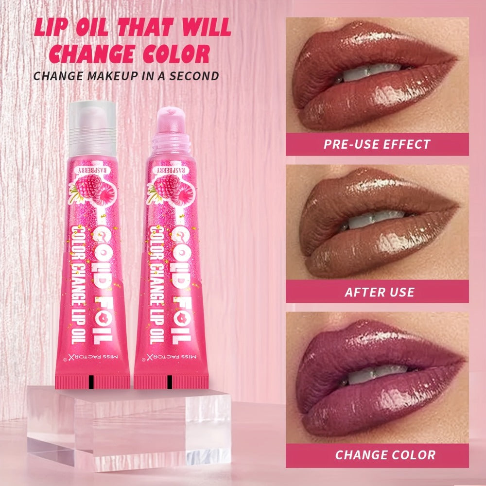 pH Color Changing Lip Balm Set 6pcs 6 Fragrances – Deep Moisturizing Brightening Glossy Tinted Lip Care, 0.51oz Each