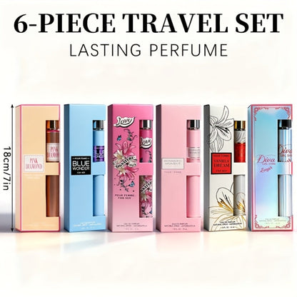 Perfume Gift Set Six 35ml Eau de Parfum Sprays in Individual Boxes and Open Display Carton for Women