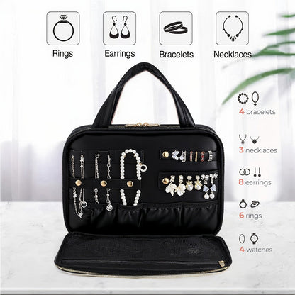 Hanging Travel Toiletry Bag Large Capacity for Full-Size Products Waterproof Cosmetic Organizer with Hook