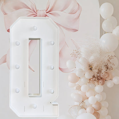 Marquee Letter Lights 3ft LED Light Up Letters for Weddings, Proposals & Celebrations – Cool White Lighted KT Board DIY Display Frame
