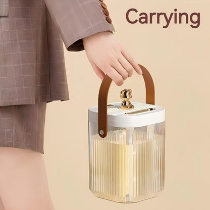 Humidifier 2L Top-Fill Dual-Mist Model with 1/2/4/8-Hour Timer, 26dB Listing and 40-Hour Runtime