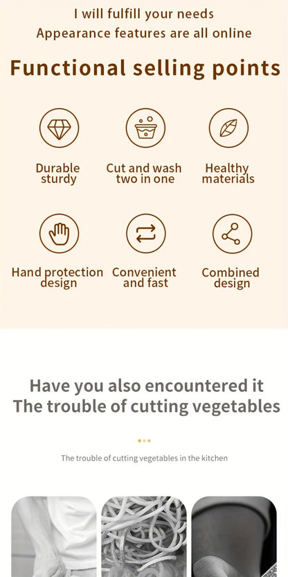 16-in-1 Green Vegetable Chopper with Round Container, Grid Dicing Plates, Slicer, Grater and Peeler Pieces