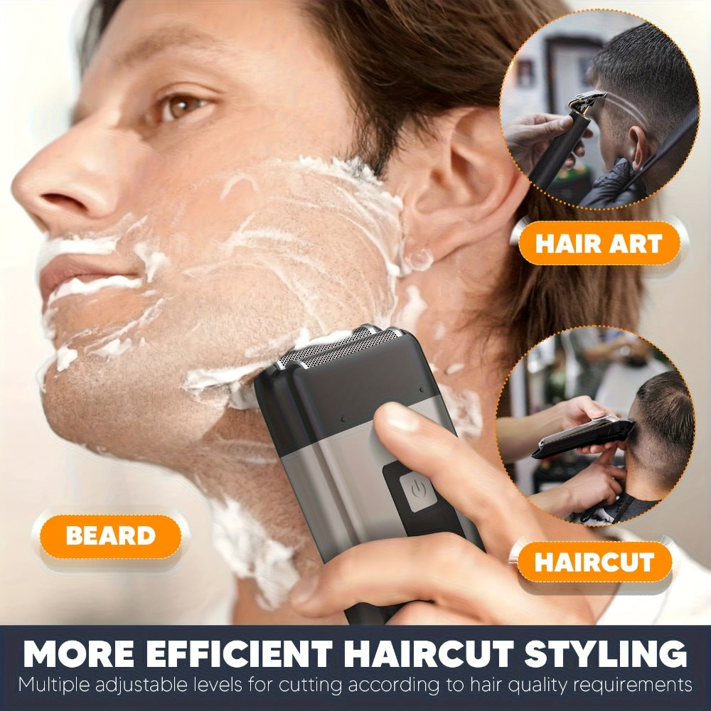 Hair Clipper Whistpot Single or Three-Piece Grooming Kit with USB Charging, Displays and Four Source Options