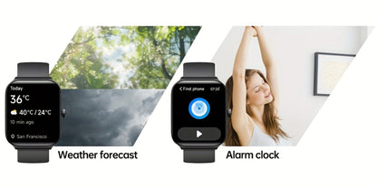 Smartwatch with Alexa Built-in FAWEIO 1.95" Large Display, Wireless Calling, 100+ Sport Modes, Pedometer Heart Rate Sleep Blood