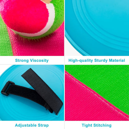 Sticky Ball Toss Game Set for Kids & Adults, Fun Outdoor Throwing Toy with Sticky Balls & Target Board