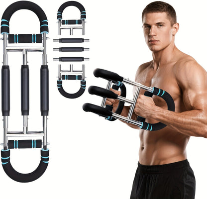 Fitness Equipment MoKo Spring Chest Expander with Black Mini Red Three-Tube and Blue Reinforced Options