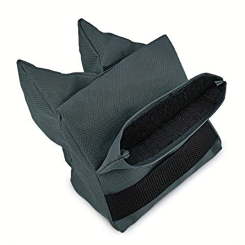 Shooting Rest Sandbag Bags Front & Rear Support Stand Holders for Rifle Gun Shotgun Bench Rest Target Sports Hunting Photography Unfilled