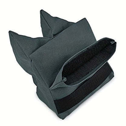 Shooting Rest Sandbag Bags Front & Rear Support Stand Holders for Rifle Gun Shotgun Bench Rest Target Sports Hunting Photography Unfilled