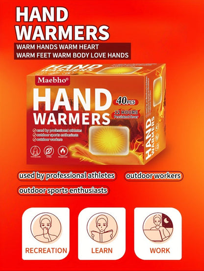 Heat Patches Self-Heating Body Warmers – No Battery Needed, Iron-Based Air-Activated Warming Pads for Back, Neck & Body