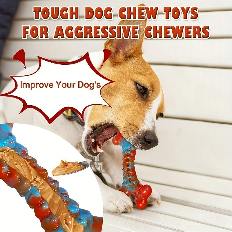 Dog Toys for Large Dogs, Dog Chew Toys for Aggressive Chewers – Indestructible Tough Dog Toys for Large Breed Dogs