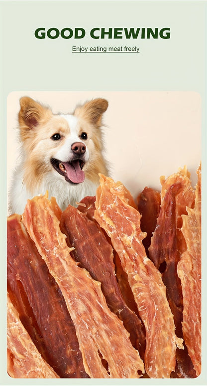 Cat & Dog Treats Chicken Jerky & Duck Jerky Combo – High Protein Grain Free Training Rewards, Dental Chews