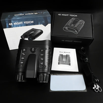 Infrared Night Vision Monocular – HD 1080P / 4K Ultra HD | USB Rechargeable Digital Night Vision Scope | 8x28mm Telescope Camera for Hunting