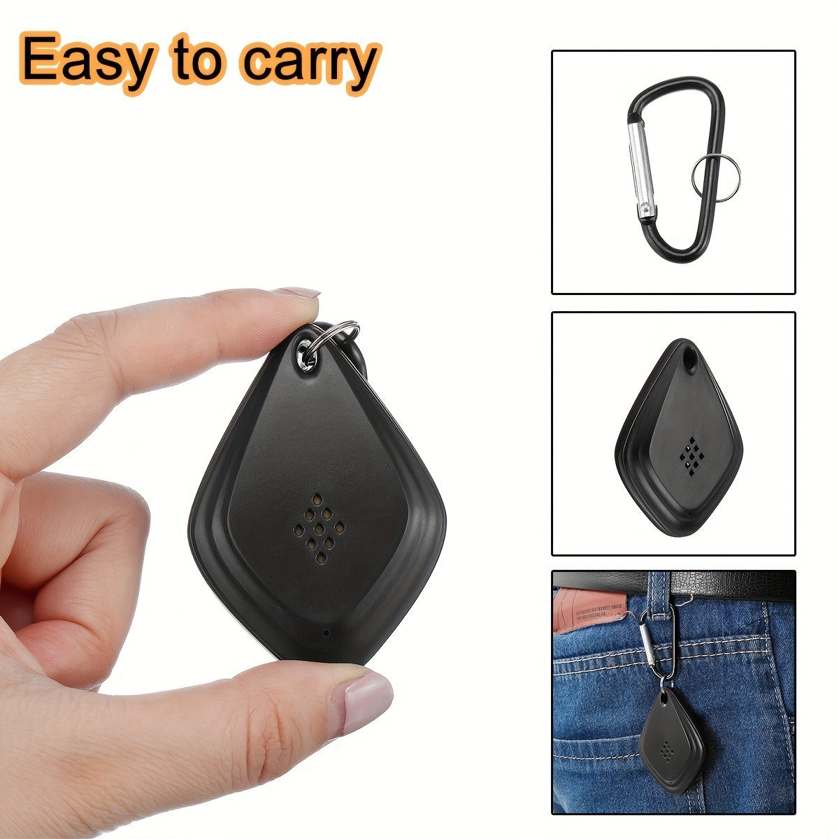 Ultrasonic Pest Repeller USB Mini, Sonic Insect for Mosquitoes, Fleas & Ticks, Portable Variable Frequency Device for Home