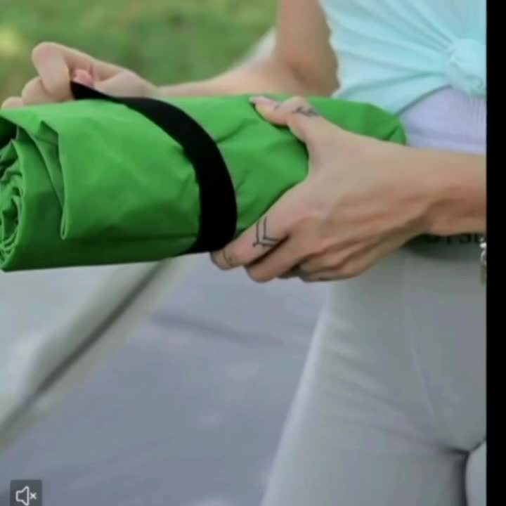 Camping Sleeping Pad Inflatable & Self-Inflating – Ultralight TPU Nylon Mat with Built-In Pump, Single & Double Size for Backpacking