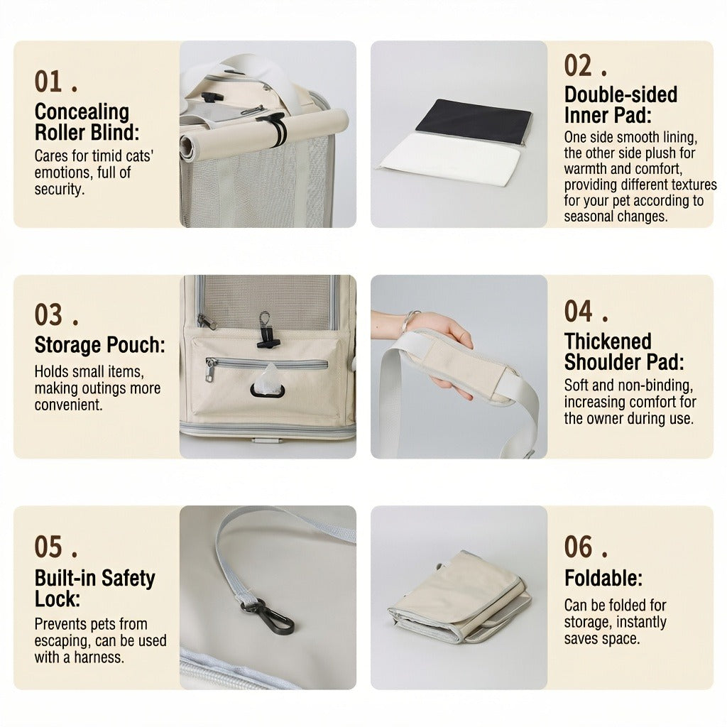 Soft-Sided Mesh-Panel Pet Carrier with Privacy Cover and Nine Color or Accessory Bundle Options