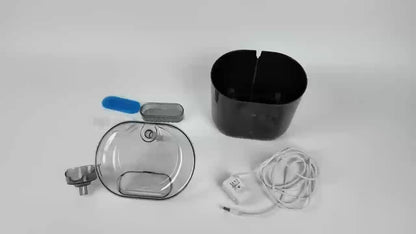 Pet Water Fountain 77oz with Filter Replacement – Cat Dog Automatic Water Dispenser Ultra Quiet Recirculating Purification Large Capacity
