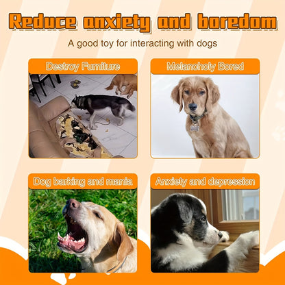 Dog Chew Toys, Squeaky Plush Rope Dog Toy Set with Animal Print for Aggressive Chewers – 6 8 or 10 Pack Interactive Tug-of-War Chew Toys