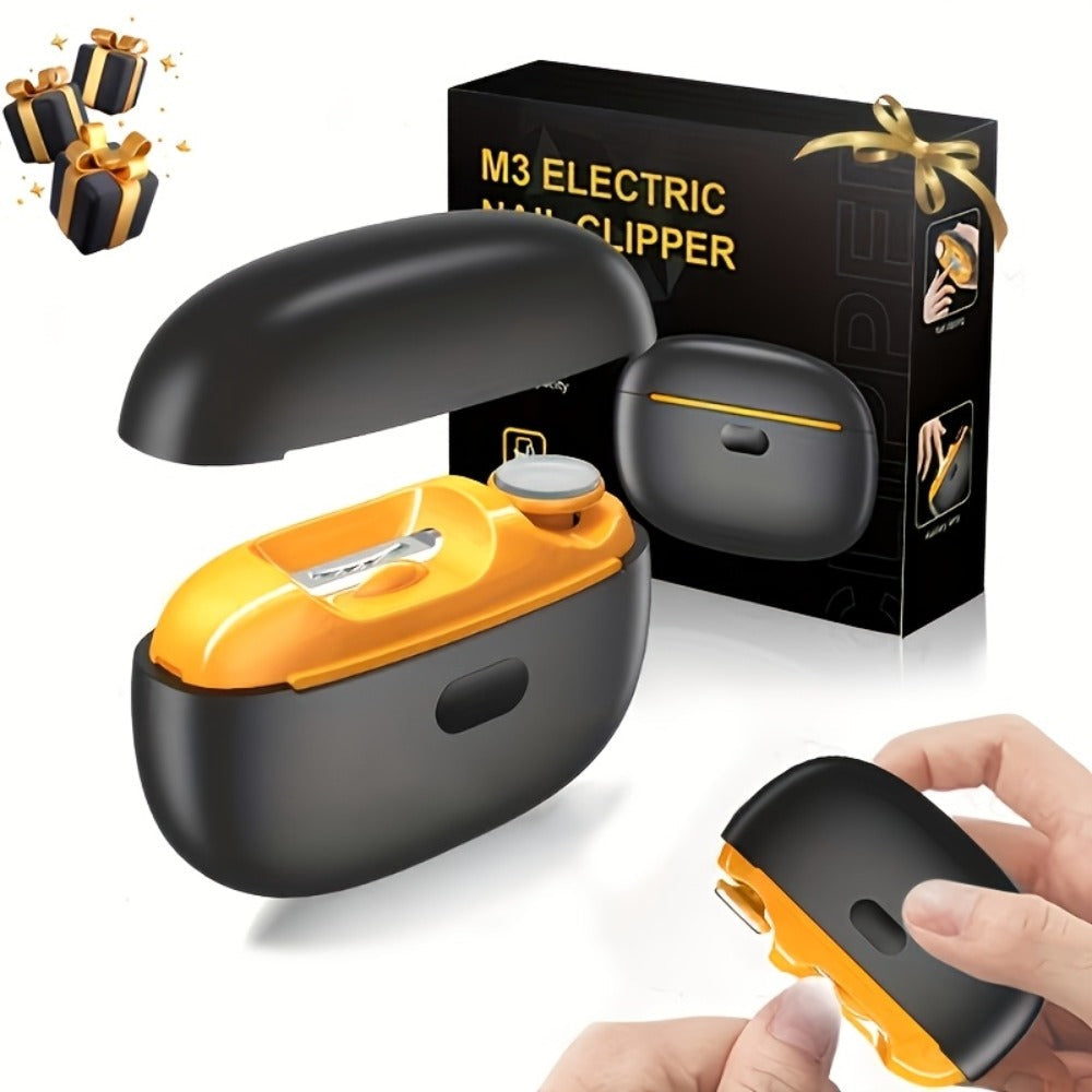 Electric Nail Clipper for Seniors Adults Kids - 4-in-1 Rechargeable Toenail Trimmer with 3 Speeds