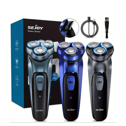 Cordless Electric Razor for Men Rechargeable Fast Charging Washable Heads Face Shaver – Smooth Close Shave Portable Electric Shaving Machine